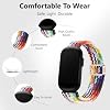 Correa de deporte de nailon para Garmin Cirqa Smart Band | Correa de repuesto transpirable de liberación rápida, correa deportiva ajustable, para rastreador de fitness sin pantalla 4