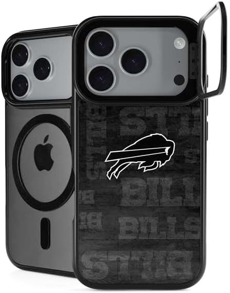 Skinit Kickstand Phone Case Compatible with iPhone 17 Pro Max - Officially Licensed NFL Buffalo Bills Design