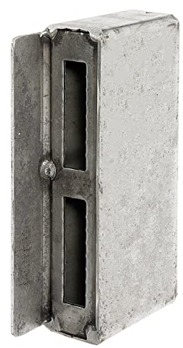 Alberts 413668 Gegenkasten für Schlosskästen | Stahl | 188 x 89 x 40 mm
