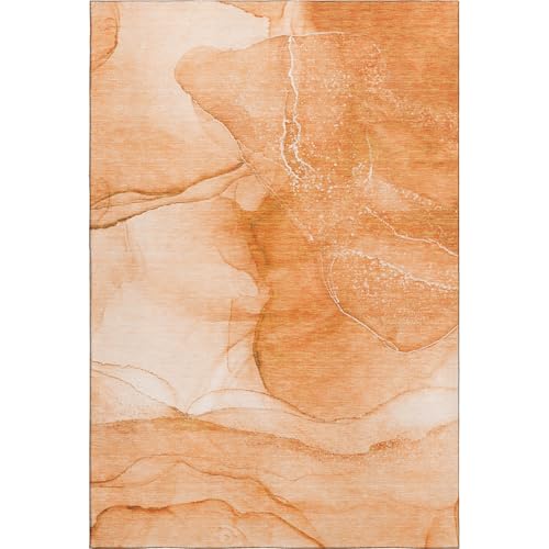 Addison Rugs Mayfield tapete 9' x 12' naranja lavable miniatura 2