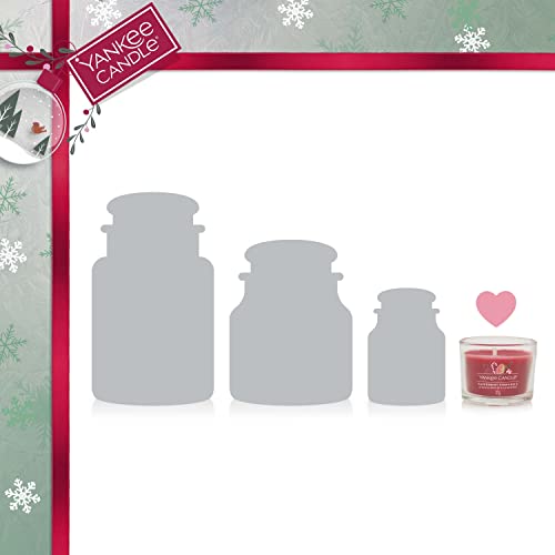 Yankee Candle Geschenkset | 12 duftende gefüllte Votivkerzen | Snow Globe Wonderland Kollektion