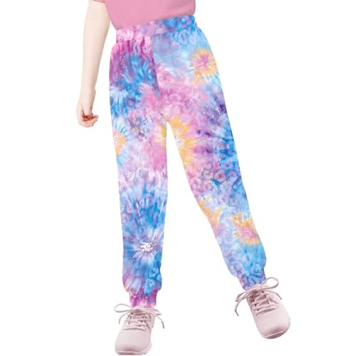 Trackpants Sweatpants for Kids Boys Girls Casual Jogger Sweatpants with Pockets Graphic Pants for Teens Size 4-15Y4