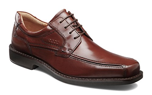 ECCO Men's Seattle Bicycle Toe Oxford,Cognac,43 EU/9-9.5 M US