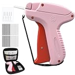 lnkey Stitchy Quick Clothing Fixer, Mini Stitch Gun for Clothes, Clothing Stitch Tagging Gun with Case,Stitchy Tool with 6 Needles,1500 Black & 1500 White 5mm Micro Fasteners