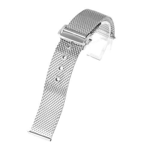 Bracelet montre maille milanaise acier pour homme actif en Seamaster 300 ou style IWC