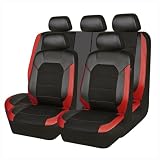 YAMCINWRT Auto Set Coprisedili, per Ford Puma 2019-2022 2023 2024 2025 2026 Confortevole Coprisedile Copri Traspirante Anteriori Posteriori Protezione Sedile,C
