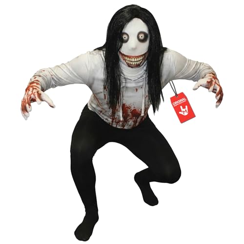 Morphsuits Official Adults Jeff the Killer Urban Legends Monster Fancy Dress Costume - X-Large