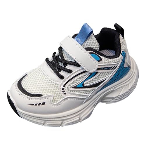 IWIHMIV Girl Tennis Shoes Kids Walking Shoes Boys Outdoor Breathable Casual Running Sneakers