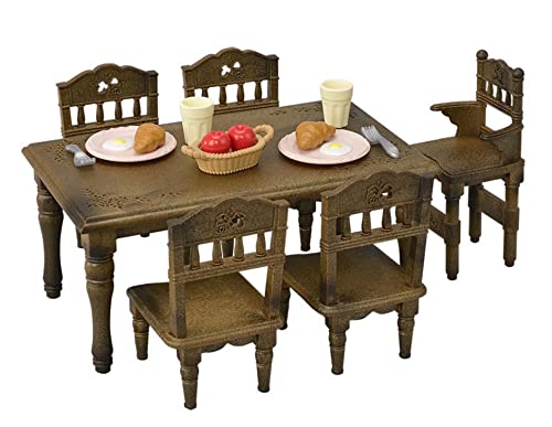 Calico Critters Large House With Carport Gift Set, Dollhouse Playset With Collectible Figure, Vehicle, Furniture And Accessories - Amazon Exclusive! #TOP4