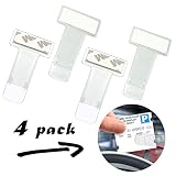 【Effektiv, um Geldbußen zu sparen】 Ideal, um das Parkticket an Ort und Stelle zu halten. So sparen Sie sich den Starfzettel.