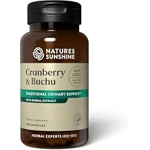 Natures Sunshine Cranberry and Buchu Concentrate 100 Capsules