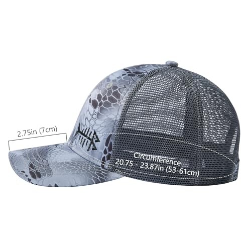 Image of BASSDASH Altimate Fishing Hat Mesh Back for Men Women Adjustable Baseball Trucker Cap