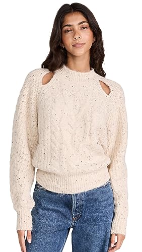 ASTR the label Women's Natalie Sweater, Cream, Off White, S