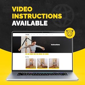 Adjustable Resistance Band Anchor - Door Anchor with 5 Loops & Metal Rings, Durable Nylon Strap for Full-Body Workouts Adjustable Resistance Band Anchor Door Anchor with 5 Loops Metal Rings Durable Nylon Strap for Full Body Workouts