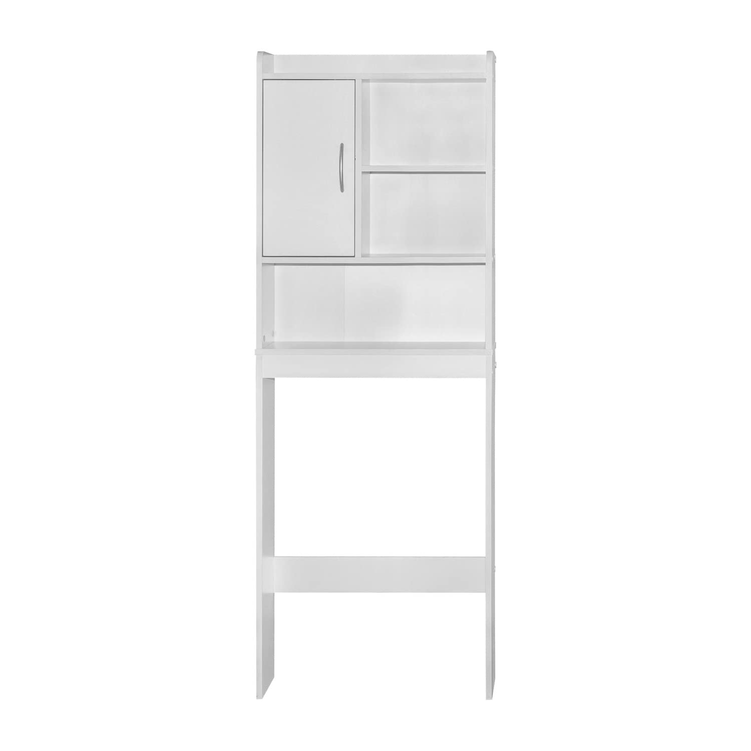 Better Home Products Ace Over-The-Toilet Storage Cabinet in White