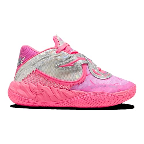 PUMA MB.05 World Tour - Boys' Grade School (Pink/Silver)