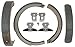 Raybestos 781SG Service Grade Drum-in-Hat Parking Brake Shoe Set
