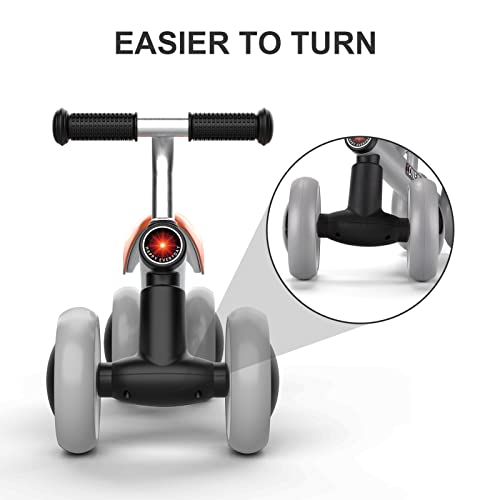 Wdmiya Baby Balance Bike 1 Year Old, Toddler Bike for One Year Old Boy Birthday Gift, 1-3 Years Toddler First Bike with No Pedal & Silence Wheels, Ride on Toy Gifts for 1 Year Old Boy by Wdmiya - Image 5