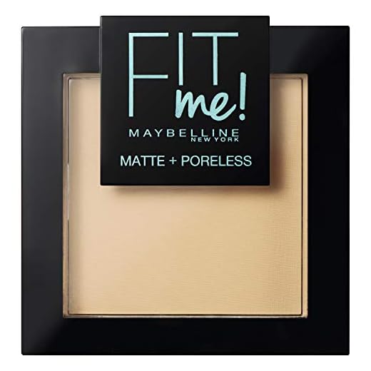 Maybelline New York, puder, Fit Me Matte & Poreless Powder Porcelain 110, 9 g