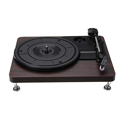 Bois Couleur Enregistrement Retro Lecteur 33RPM Portable Audio Gramophone Turntable disque vinyle Audio RCA R/L 3,5 mm… - Les Beatles, Paul McCartney, John Lennon, RIngo Starr, George Harrison Bois Couleur Enregistrement Retro Lecteur 33RPM Portable Audio Gramophone Turntable disque vinyle Audio RCA R/L 3,5 mm…