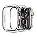 Produktbild YMHML Displayschutzfolie aus gehärtetem Glas, kompatibel mit Apple Watch 42 mm, Serie 3/2/1, mit Harter, transparenter Hülle, vollständige Abdeckung, einfache Installation, blasenfreie Abdeckung für
