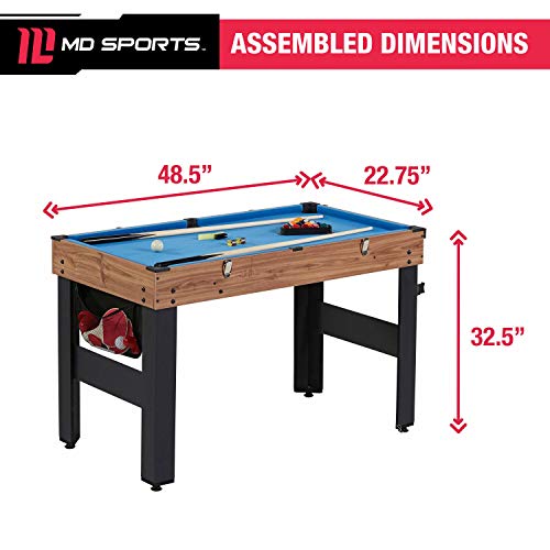 MD Sports 5-in-1 Combo Game Table - Image 9