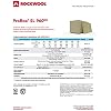 Rockwool, Roxul, Mineral Wool 8 lb Density Soundproofing Fire Resistant Insulation Batts, 1 Thick 2' x 4', (10-Pack)