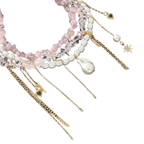 Collar de clavícula con perlas el regalo ideal para San Valentín