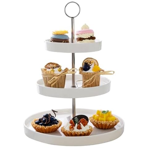 Sweese 3-Tier Porcelain Cupcake Stand Cover