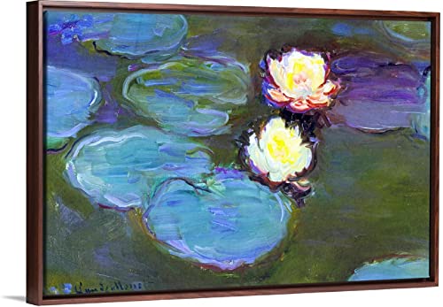 Malen nach Zahlen Kits für Erwachsene Kinder Anfänger Diy Ölgemälde Kits,Leinwanddruck Wandkunst Dekoration Home Haus Deko — Seerosen-Detail, von Claude Monet Cover