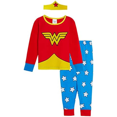 DC Comics Wonder Woman Dress Up Pyjamas for Girls Cover