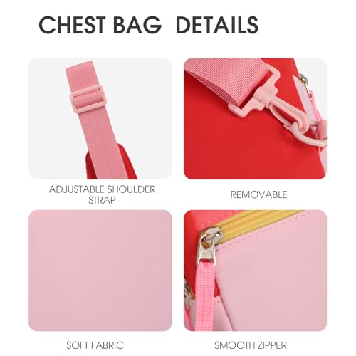 Image of Birthday Back to School Gifts for Teen Girls 8-12, Fanny Pack Crossbody Bag | 8 9 10 11 12 Year Old Girl Birthday Gifts, Kids Sling Bag Purse Travel Essential, Preppy Fashion Tween Girl Gift Trendy Stuff
