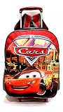 Mochila Infantil Carros Mcqueen Lisa Meninos Tam G Rodinhas