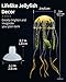 Uniclife 6 Pcs Glowing Jellyfish Ornament Decoration for Aquarium Fish Tank