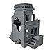 Ruined Three Floor House - Tabletop Terrain by Corvus Terrain Compatible with MCP 32mm