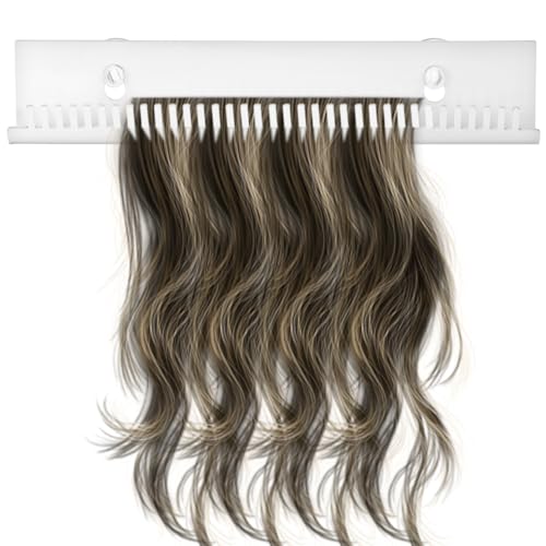 Soporte de extensión de pelo FRCOLOR: seca y trenza cómodamente tus mechones