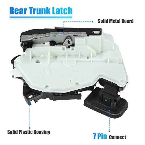 Image of X AUTOHAUX Front Right Side Door Lock Actuator Motor for Volkswagen Jetta Beetle Passat Golf 2011-2017 5K1837016E 6RD837016A
