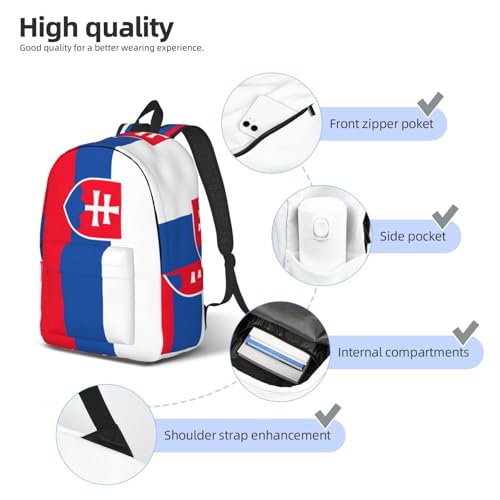 Mochila de viaje de Eslovaquia para mujer y portátil 5