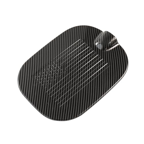 Barong for Chevy Silverado 1500 GMC Sierra 1500 2019-2025 Accessories Exterio Fuel Filler Door Gas Tank Cap Cover Trim ABS Carbon Fiber Pattern 