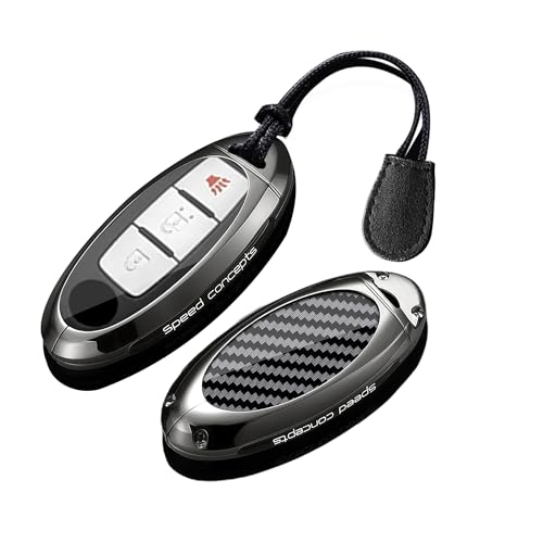 Protection de clé en fibre de carbone pour Nissan Sentra Pathfinder Murano