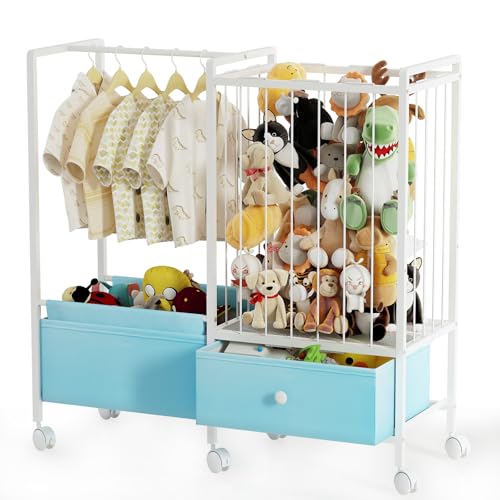 Orekemo 3in1 Clothing Rack with Storage Box for $19.99 at Amazon