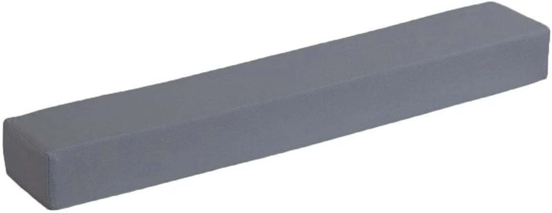 bed gap filler for twin/full/queen/king, bed crack filler with removable cover, headboard gap mattress extender, spacer filler between mattress and wall (70x3x3inch,dark gray) 70x3x3inch dark gray