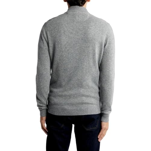 johnnie-O Men's Mayfair Quarter-Zip Sweater, Charcoal4