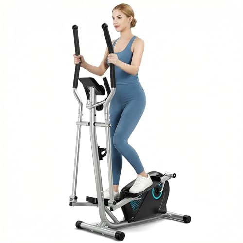 Dripex Elliptical Exercise Machine, Hyper-Quiet Magnetic Elliptical Machine for Home, 16-Level...