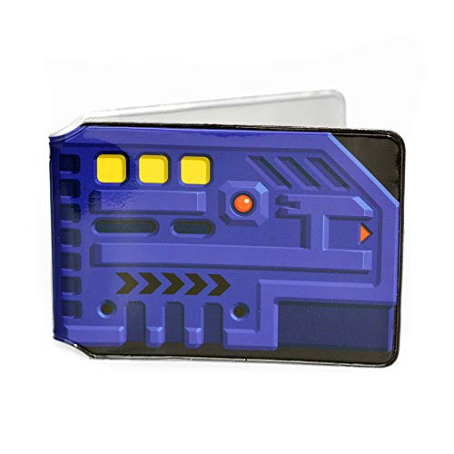 Portatarjetas de viaje azul thumbnail