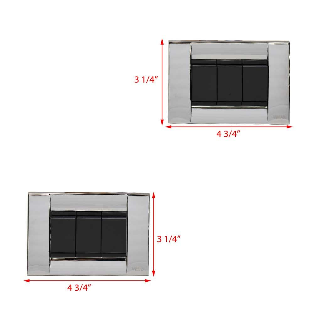Rinker Boat Cabin Switch Panels 13531 | 310 Express Cruiser (Set of 2)