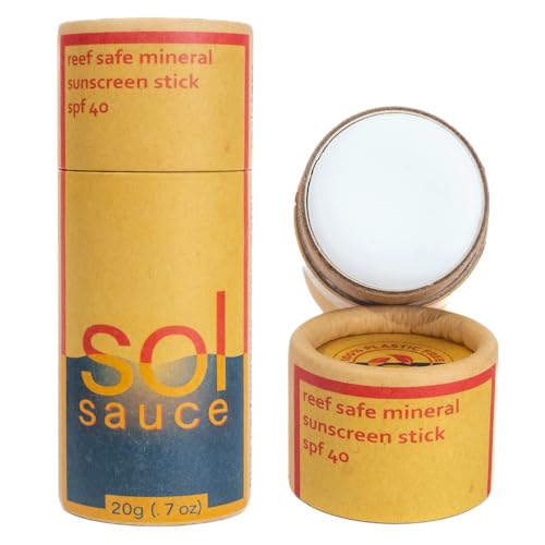 10 Best Plastic-Free Sunscreens for Eco-Conscious Sunbathers 1 Mineral Sunscreen Stick SPF 40+ (Kid Safe)