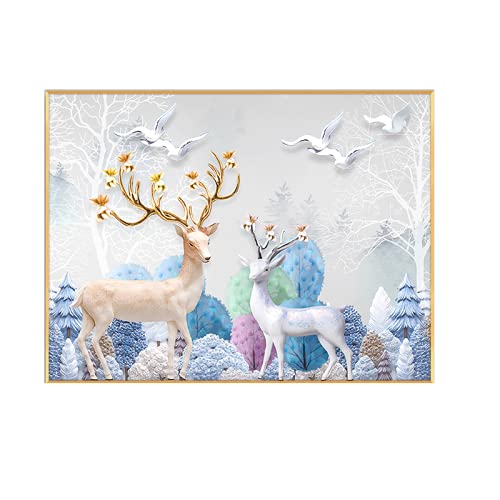 Broderie Diamond Painting Cristal Strass Faon 50x120cm