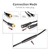 baluoqi Electric Bike 1T2 Cable Y-Splitter Extending Wire with Waterproof 3 Pin Connector Extension Cable for Ebike Light, Gear Sensor and Brake in Ebike Conversion Kit #3