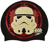 Speedo Unisex-Jugend Star Wars Stormtrooper Badekappe, Schwarz, Einheitsgröße